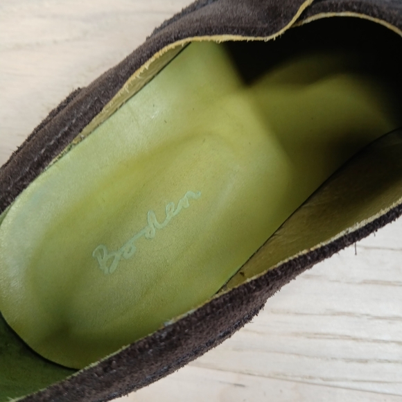 Boden Brown Leather Suede Lace Up Oxford Brogue Oxford Lace Up Shoes 50 - Picture 10 of 14